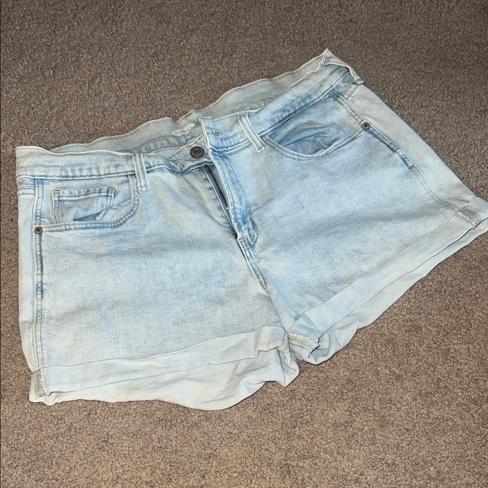 Old Navy Women's Faded Blue Jean Shorts